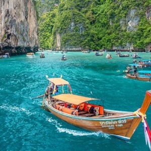 Phi Phi Island Tour with Thai Lunch by Big Boat (Economy Seat)